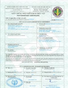 phytosanitary