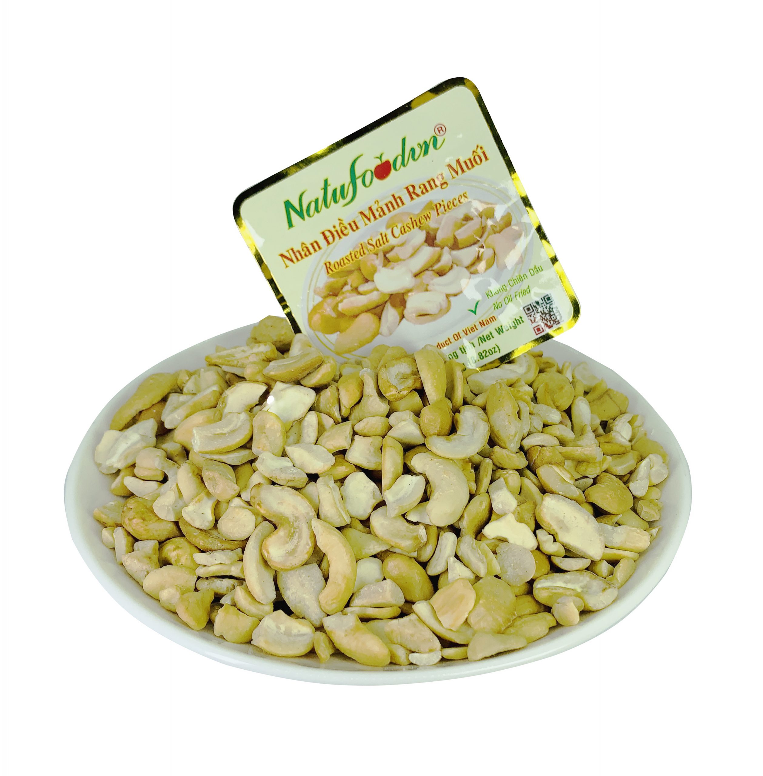 vietnam roasted salt LP cashew kernels disc
